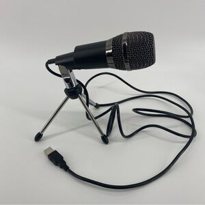 Fifine K668 USB Condenser Microphone- Plug and Play- Windows, Mac and PS4